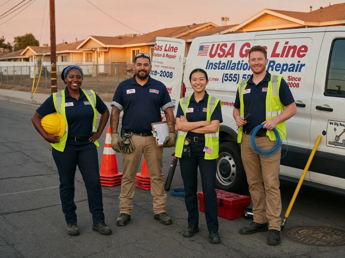 Gas Line Installation company in Vaiden, MS